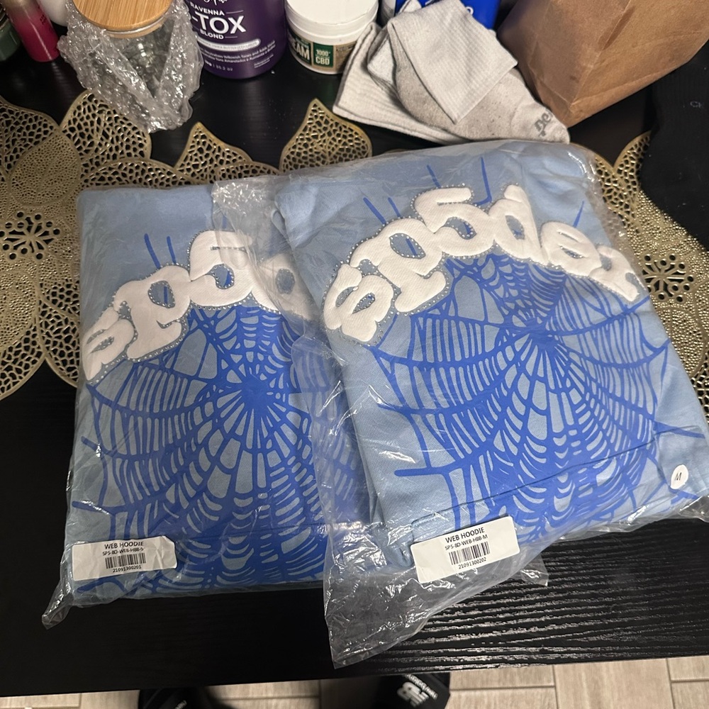 Spider Blue Men's Sweater